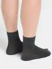 Угольный носки унисекс средней длины