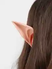 Молочный ушки эльфа из силикона, для косплея, 3 цвета, 2 размера