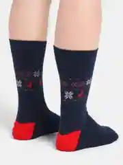 Носки новогодние высокие
