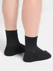 Черный носки унисекс средней длины