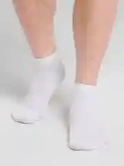 Белый носки короткие без шва