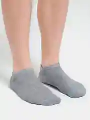 Серый носки короткие унисекс