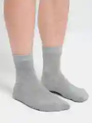 Серебряный носки мужские, натуральные