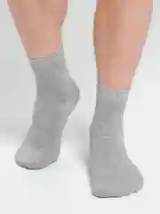 Серебряный носки унисекс, натуральные