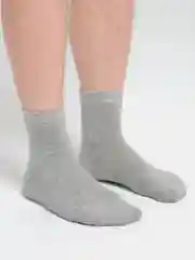 Серебряный носки унисекс, натуральные