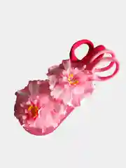 Белый резинка для волос / Цветы