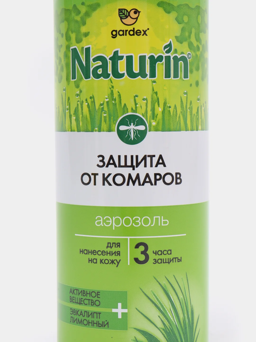 Аэрозоль-репеллент от комаров Gardex Naturin, 100 мл