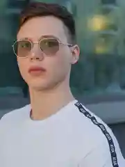 Белый футболка базовая мужская Alga