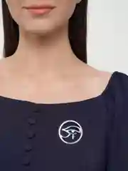 Серебряный брошь женская