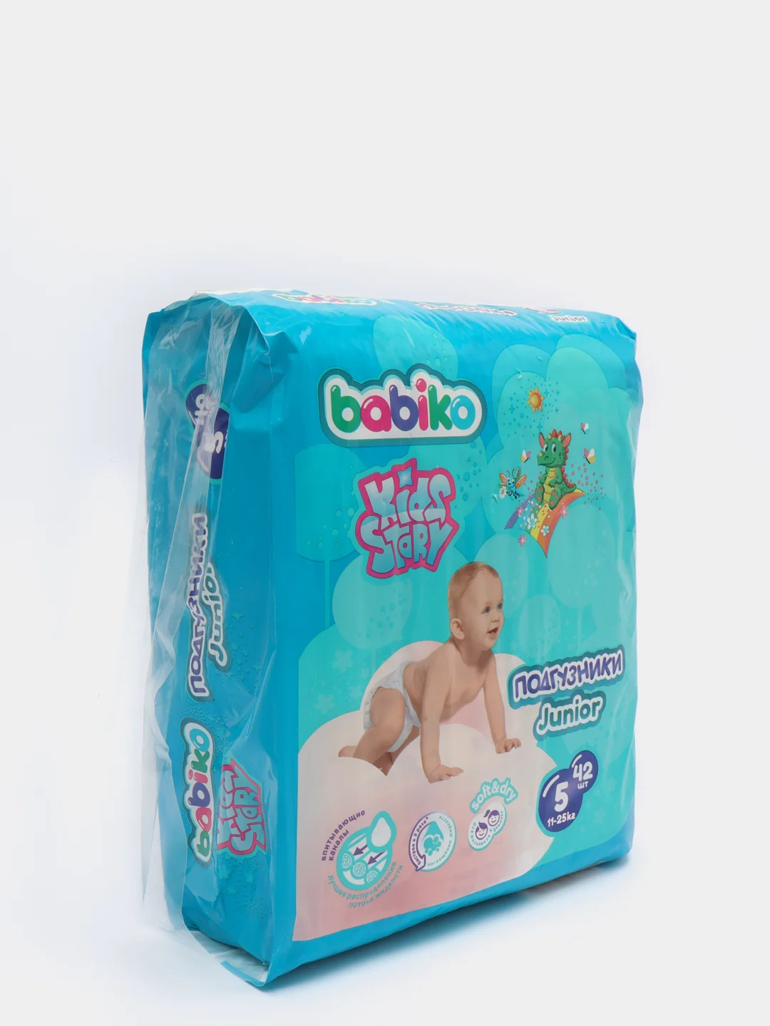 Babiko подгузники Junior 5, 11-25 кг, 42 штук