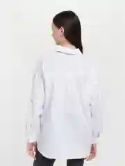 Белый рубашка белая, льняная