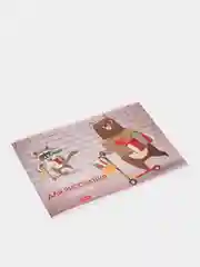 Алый альбом для рисования 20 листов, А4 скоба
