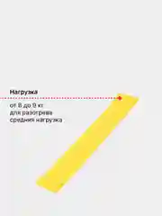 Желтый резинка для фитнеса, лента спортивная, эспандер для тренировок, зеленая