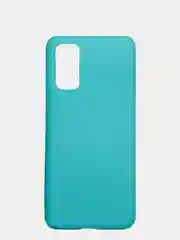 Бирюзовый чехол Samsung Galaxy S20, Самсунг Галакси С20 силиконовый