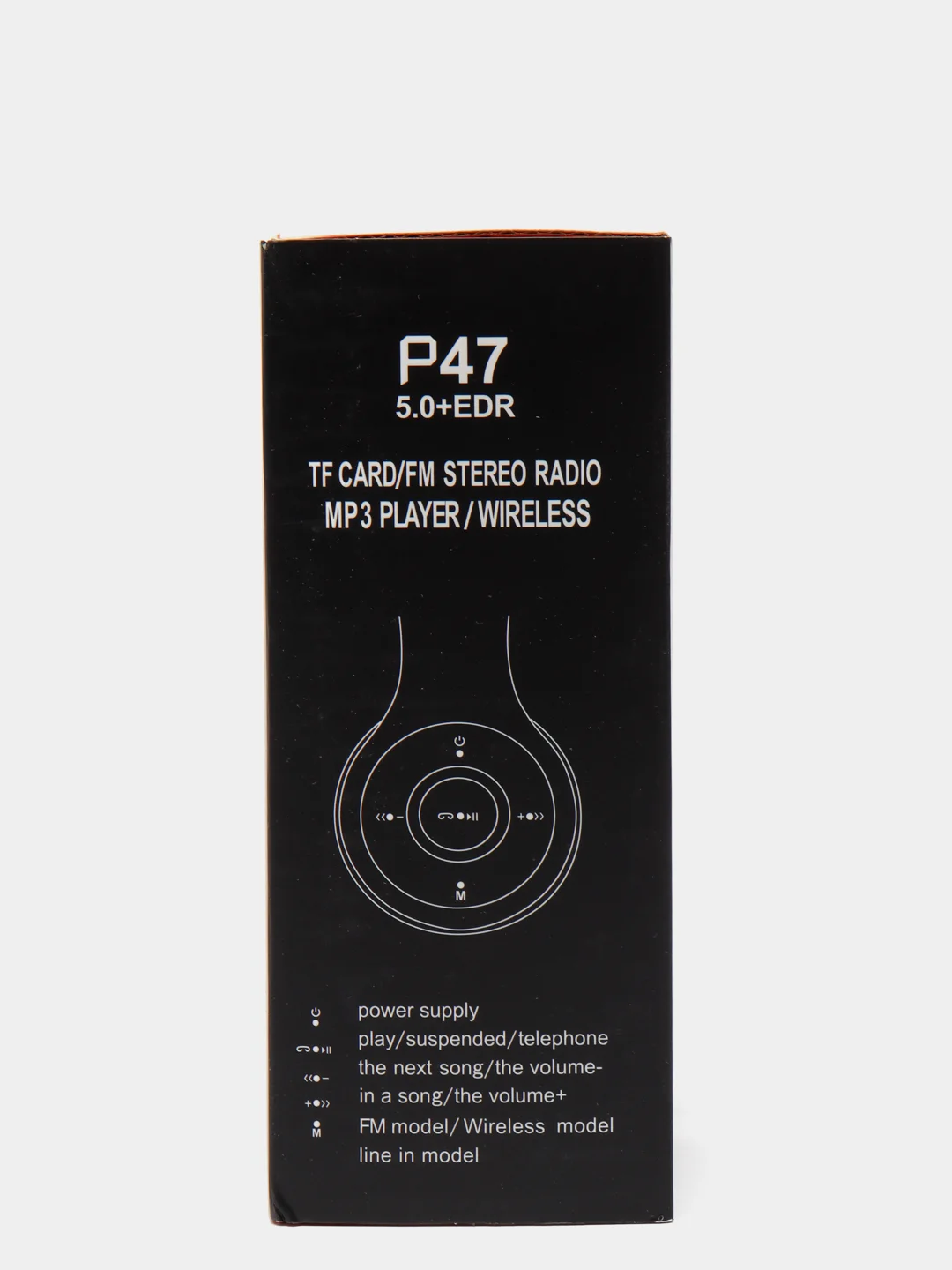 Красный беспроводные блютуз наушники P47 Wireless