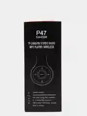 Красный беспроводные блютуз наушники P47 Wireless