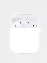 Белый чехол для наушников AirPods 1, 2, TWS i9s, i10, i12, i13, i14, i15, i100