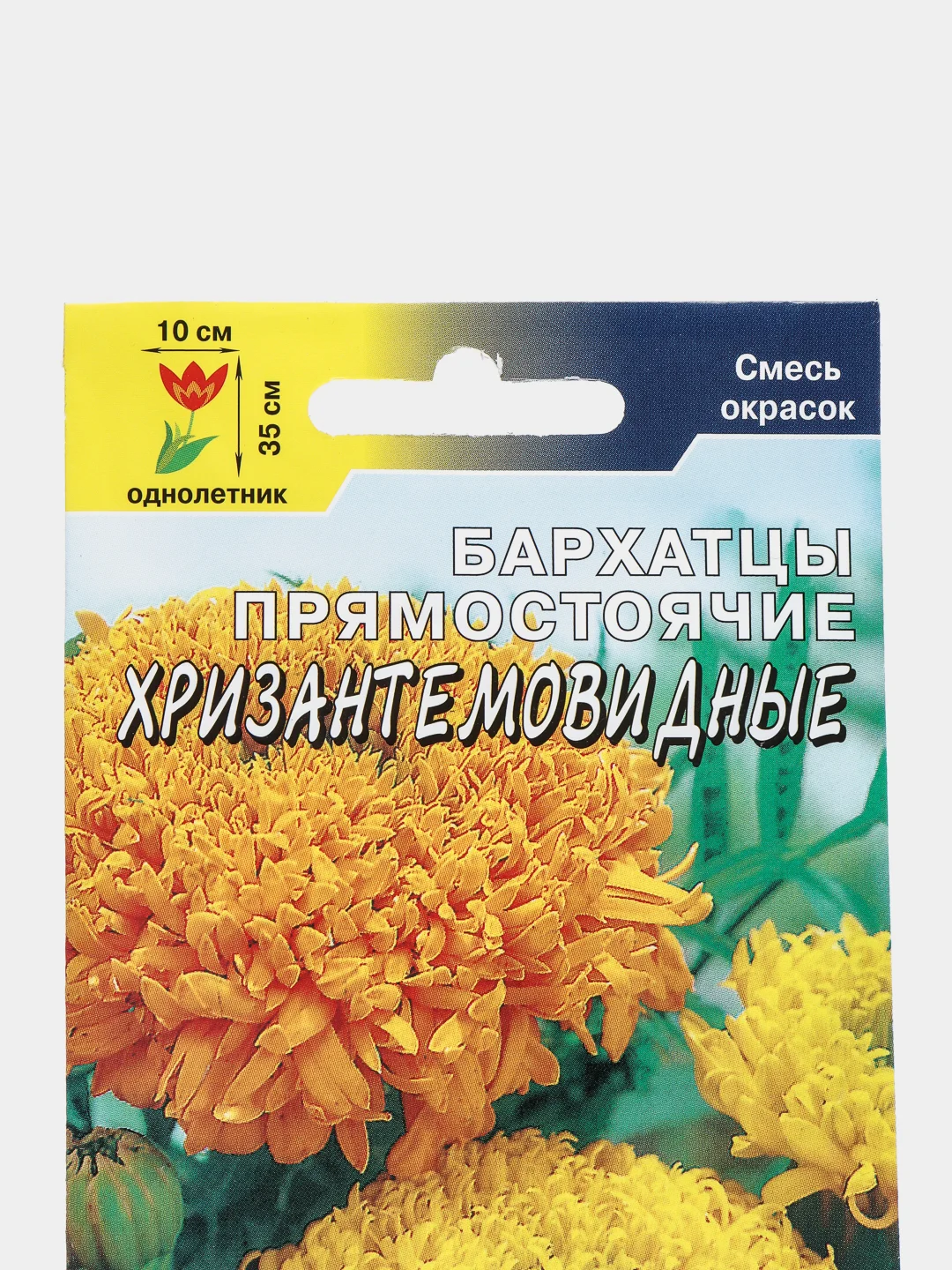 Семена цветов Бархатцы "Хризантемовидные"