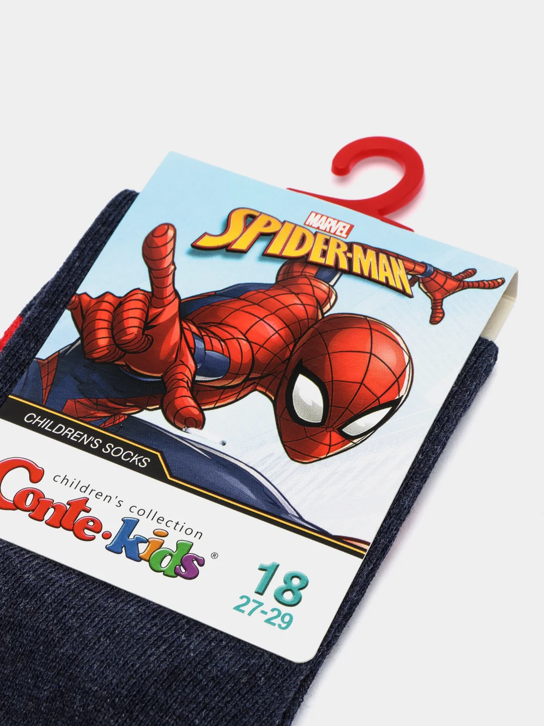 Темно-синий детские носки с рисунками Conte-kids
