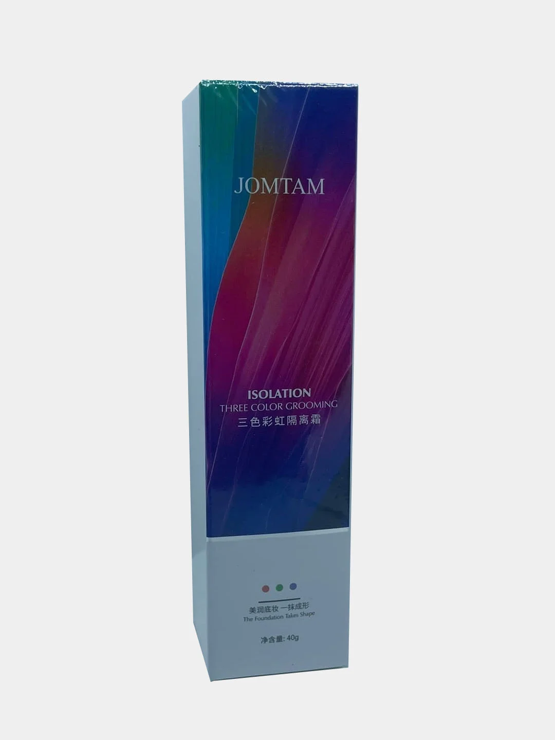 Зеленый трехцветная основа под макияж Jomtam ISOLATION Three Color Grooming, 40 г