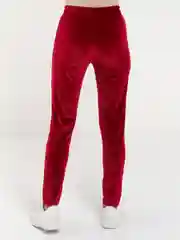 Багровый женские велюровые брюки Elendi 57030