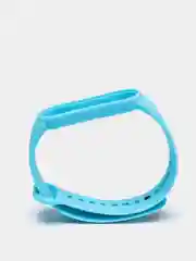 Голубой силиконовый ремешок Xiaomi Mi Band 5, 6 / Ремешок для фитнес браслета Xiaomi Mi Band 5,6