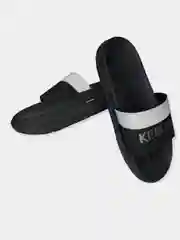 Черный мужские шлепанцы