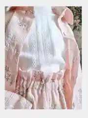 Белый костюм Silinda для девочки, батист