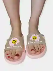 Розовый женские шлёпанцы