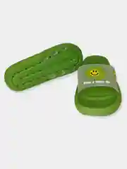 Зеленый женские шлёпанцы