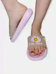 Пастельно-коралловый женские шлёпанцы