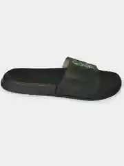 Черный женские шлепанцы
