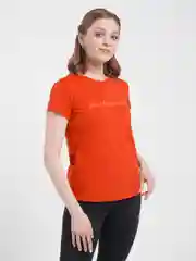 Футболка женская Asics спортивная с принтом