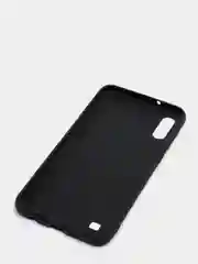 Угольный чехол силиконовый для Samsung Galaxy A10 (Самсунг Галакси А10), цветной, матовый