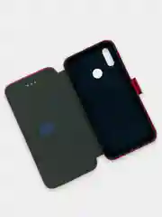 Алый чехол-книжка Huawei Honor 10 Lite/P Smart 2019 (Хуавей Хонор 10 Лайт, П Смарт 2019)
