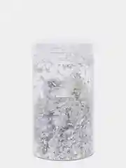Серебряный фольга декоративная для творчества