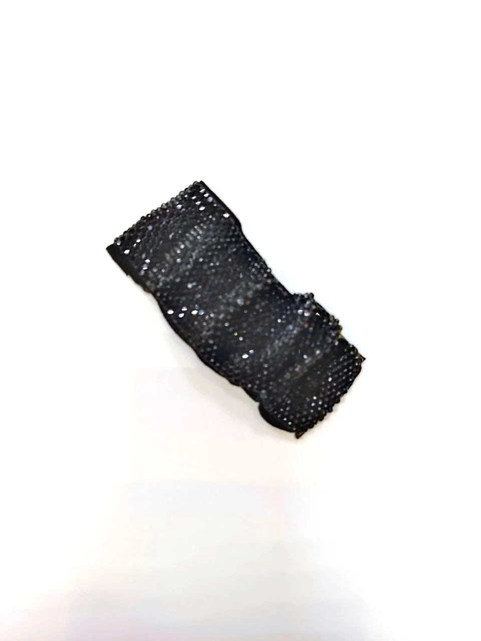 Черный заколка женская со стразами, 3 цвета