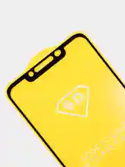 Черный защитные стекла 5D для смартфонов Xiaomi ( на весь дисплей )