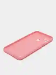 Розовый чехол для Realme C21, Realme  7,  Realme  C11 / C20, матовый силиконовый