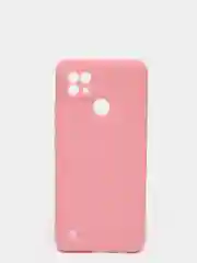 Розовый чехол для Realme C21, Realme  7,  Realme  C11 / C20, матовый силиконовый