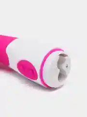 Розовый вибратор точки G со стимуляцией клитора