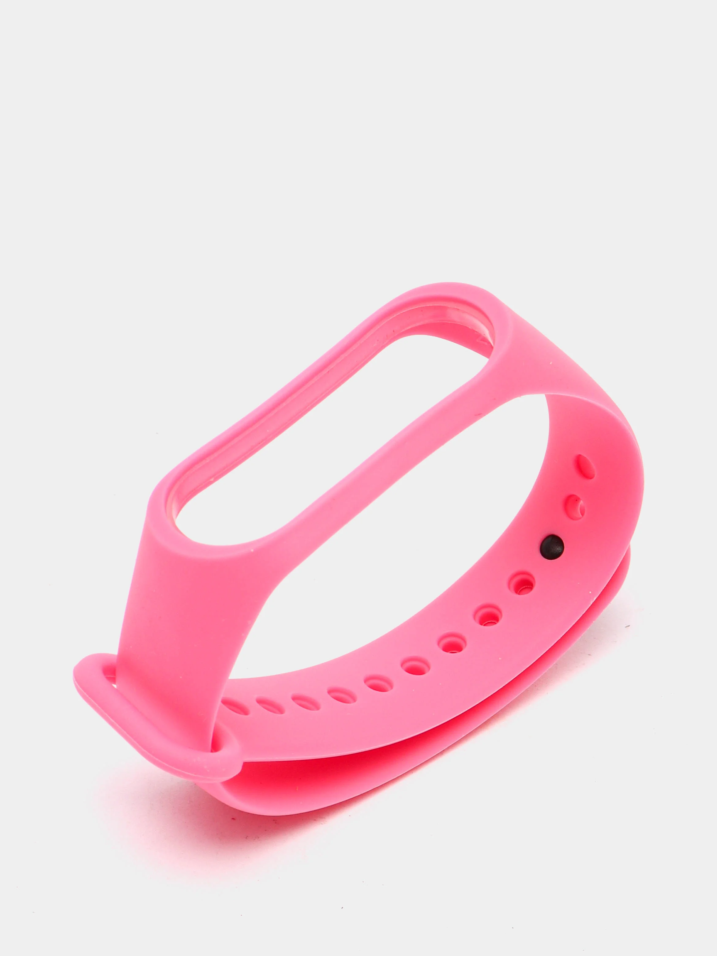 Розовый ремешок силиконовый для Xiaomi Mi Band 3, 4