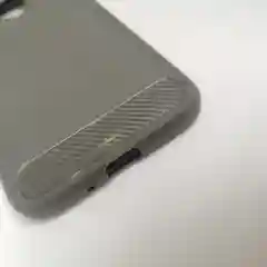 Тёмно-серый силиконовый усиленный чехол Samsung j2 18(j250)/ джей 2 18