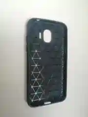 Тёмно-серый силиконовый усиленный чехол Samsung j2 18(j250)/ джей 2 18