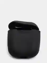 Черный чехол для наушников AirPods 1, 2, силиконовый