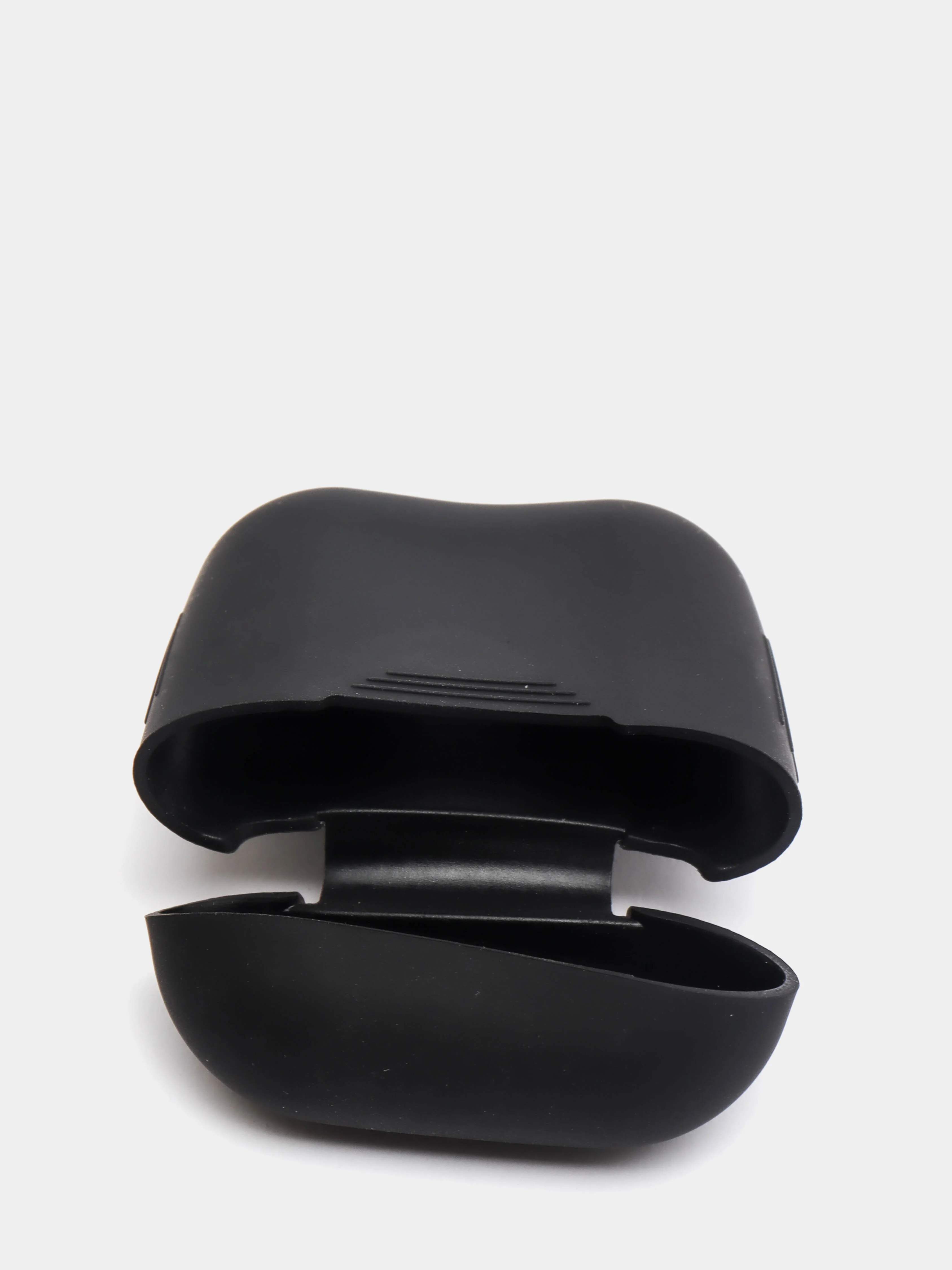 Черный чехол для наушников AirPods 1, 2, силиконовый