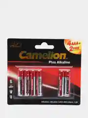 Батарейки АА, ААА Camelion Plus Alkaline, пальчиковые LR6, мизинчиковые LR03, алкалиновые