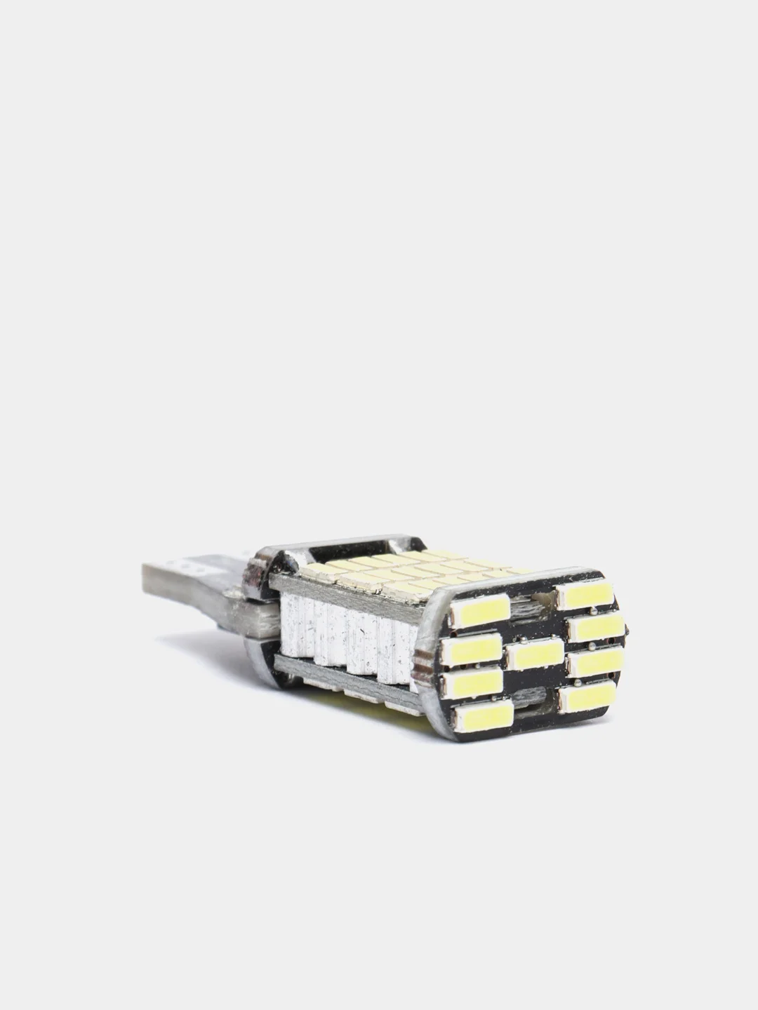 Светодиодные LED лампы 2 шт CUNBUS 45 smd, T15, белые, в габариты, салон и задний ход