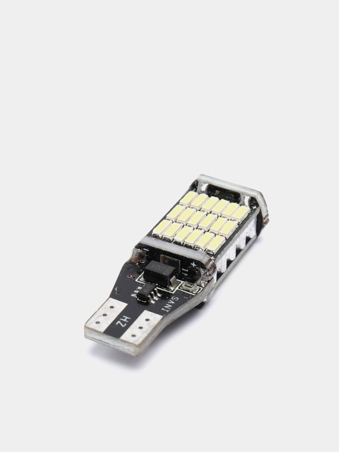 Светодиодные LED лампы 2 шт CUNBUS 45 smd T15 белые в габариты, салон и  задний ход купить по цене 299 ₽ в интернет-магазине KazanExpress