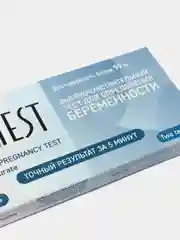 Тест для определения беременности Qtest/ В упаковке 2 тест-полоски